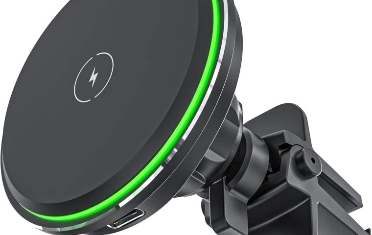 Supporto magnetico wireless da auto W28