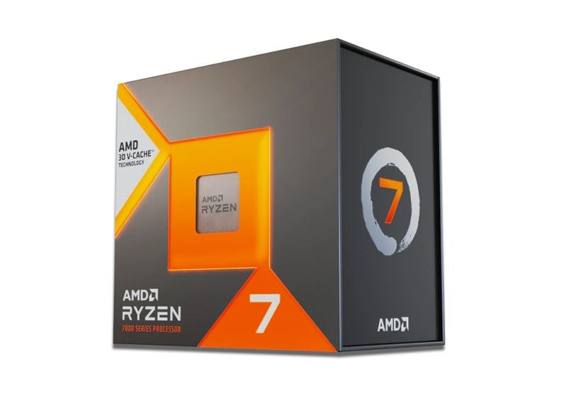Confezione del processore AMD Ryzen 7 7800X3D